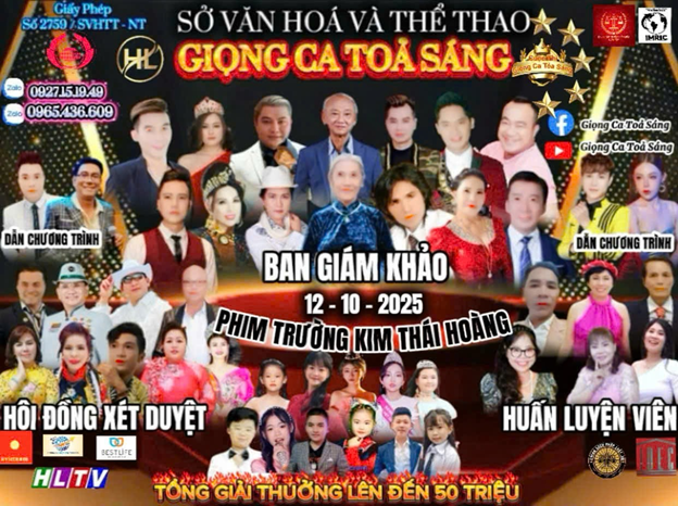 Chương trình tìm kiếm giọng ca Việt: “Giọng Ca Tỏa Sáng” 2025