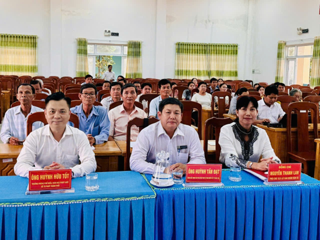 Xã Bình Khánh, TP.Hồ Chí Minh: Tổ chức hoạt động truyền thông và thực hiện trợ giúp pháp lý cho nhân dân