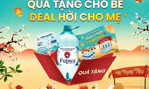 Tết Trung thu 2025: Đến Fujiwa nhận quà miễn phí cho bé yêu