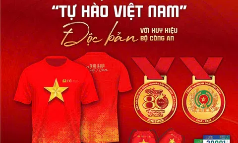 Giải chạy “Hành trình 80 năm vì An ninh Tổ quốc” thu hút 5.000 người tham gia