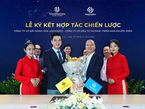 Ký kết hợp tác chiến lược giữa Công ty Phước Điền và Công ty UniHomes