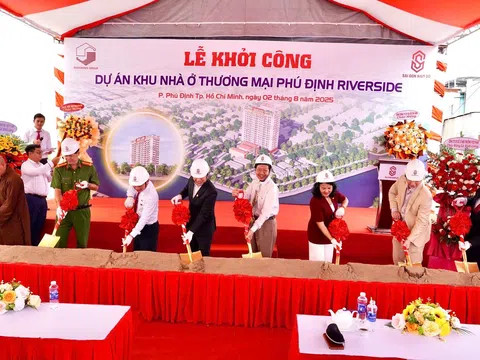 TP.HCM: Saigonres Group đồng thời khởi công dự án Phú Định Riverside và dự án Khu nhà ở Sài Gòn An Phú
