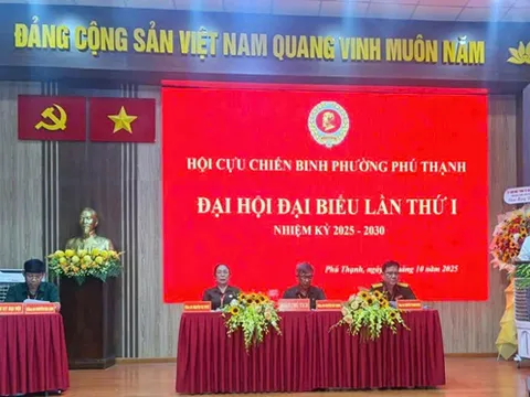 Hội Cựu Chiến binh phường Phú Thạnh: Xây dựng Hội vững mạnh toàn diện, hiệu năng - hiệu lực - hiệu quả