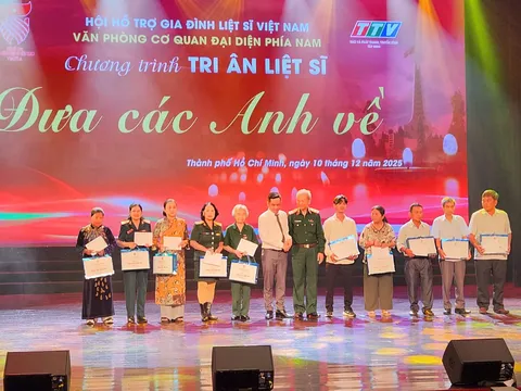 Hội Hỗ trợ gia đình liệt sĩ Việt Nam tri ân những anh hùng đã ngã xuống vì Tổ quốc