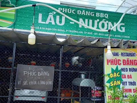 Dù không yêu cầu đóng cửa nhưng nhiều hàng quán ở Huế vẫn tự giác tạm nghỉ