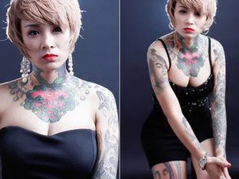 Chân dung "hot girl xăm trổ" Đào Chile khiến vợ chồng "giang hồ mạng" Phú Lê rơi vòng lao lý