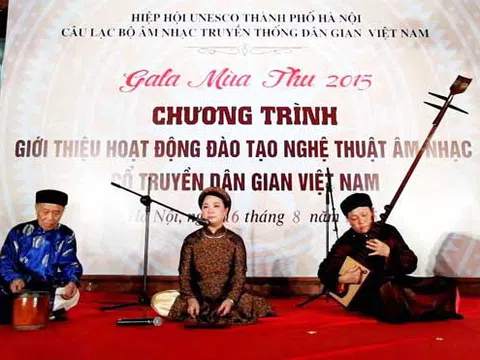 Gặp nghệ nhân ca trù tuổi 92