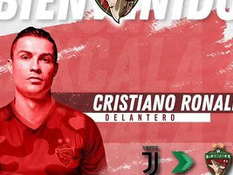 Siêu sao Ronaldo "khoác áo" đội bóng hạng Ba của Mexico